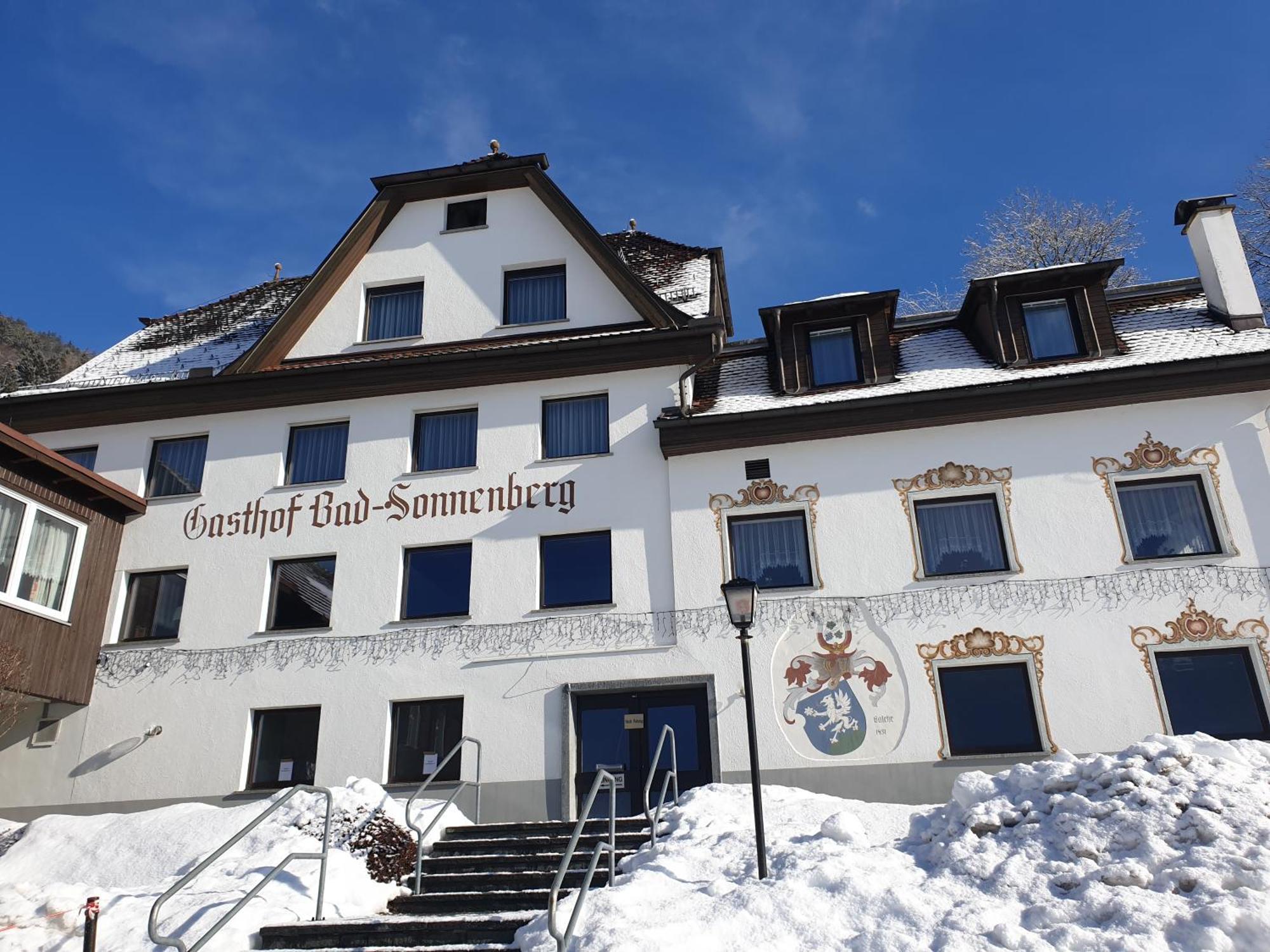 Gasthof Bad Sonnenberg Nueziders Ngoại thất bức ảnh